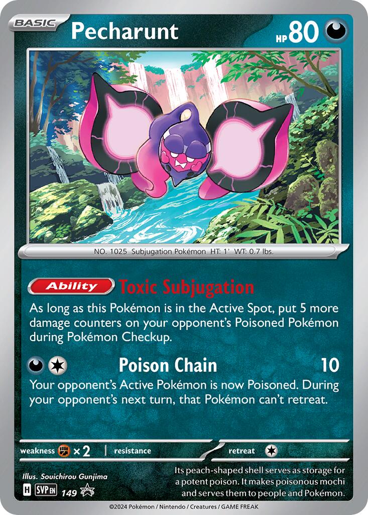 Pecharunt (149) [Scarlet & Violet: Black Star Promos] | Card Merchant Takapuna