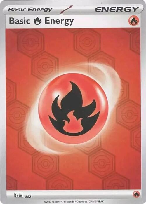 Basic Fire Energy (002) [Scarlet & Violet: Shrouded Fable] | Card Merchant Takapuna