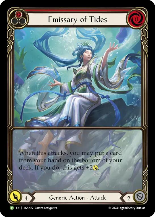 Emissary of Tides [LGS295] (Promo)  Rainbow Foil | Card Merchant Takapuna