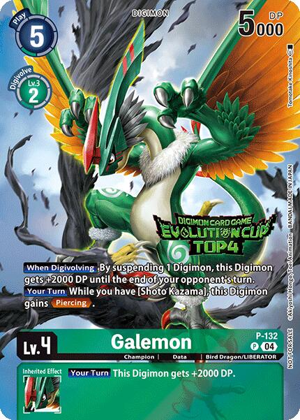 Galemon [P-132] (2024 Evolution Cup Top 4) [Promotional Cards] | Card Merchant Takapuna