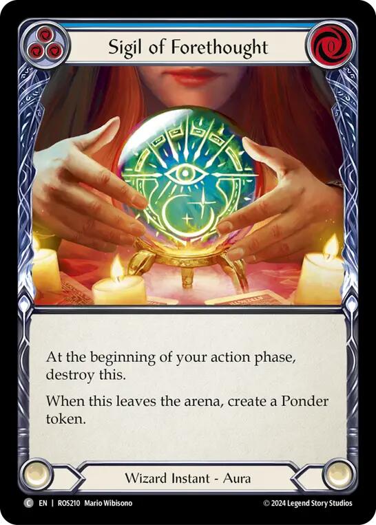 Sigil of Forethought [ROS210] (Rosetta) | Card Merchant Takapuna