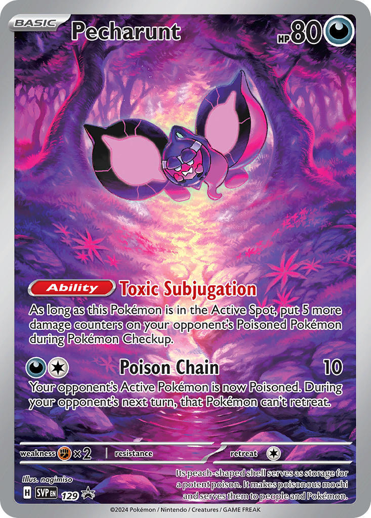 Pecharunt (129) [Scarlet & Violet: Black Star Promos] | Card Merchant Takapuna