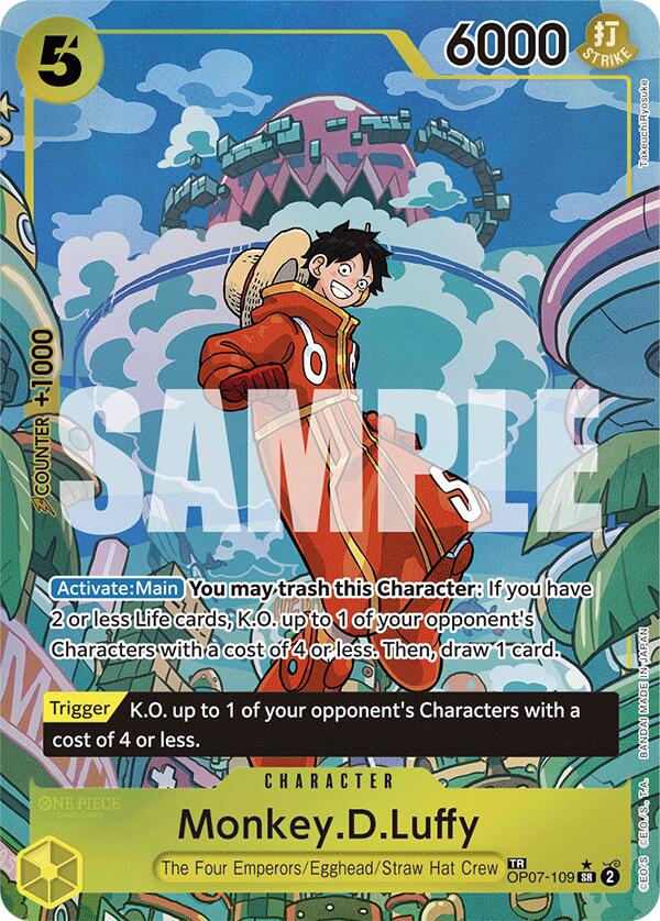 Monkey.D.Luffy (SP) [Two Legends] | Card Merchant Takapuna