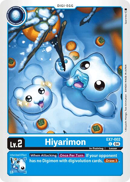 Hiyarimon [EX7-002] [Digimon LIBERATOR] | Card Merchant Takapuna