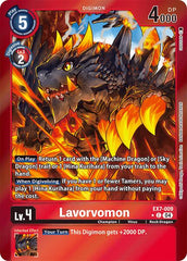 Lavorvomon [EX7-009] (Foil) [Digimon LIBERATOR] | Card Merchant Takapuna