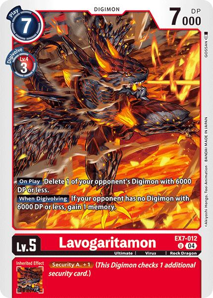 Lavogaritamon [EX7-012] [Digimon LIBERATOR] | Card Merchant Takapuna