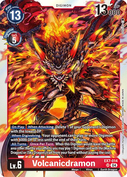 Volcanicdramon [EX7-014] [Digimon LIBERATOR] | Card Merchant Takapuna