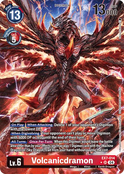 Volcanicdramon [EX7-014] (Alternate Art) [Digimon LIBERATOR] | Card Merchant Takapuna