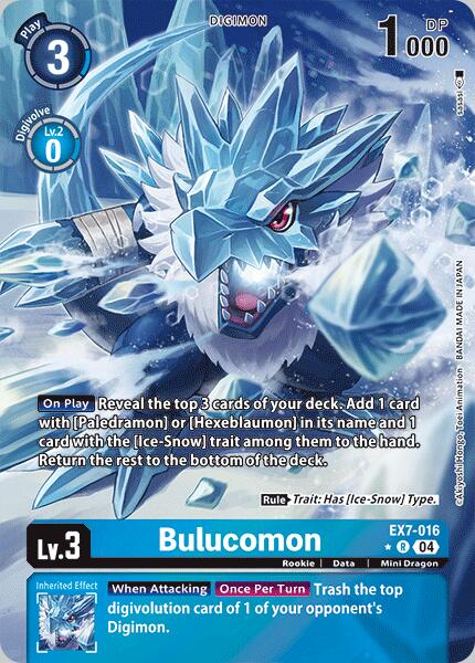 Bulucomon [EX7-016] (Alternate Art) [Digimon LIBERATOR] | Card Merchant Takapuna