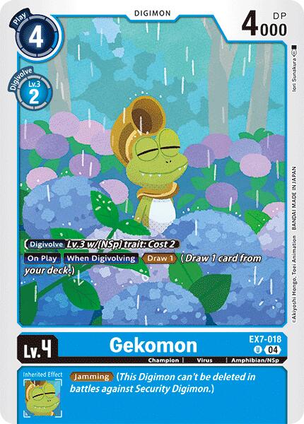 Gekomon [EX7-018] [Digimon LIBERATOR] | Card Merchant Takapuna