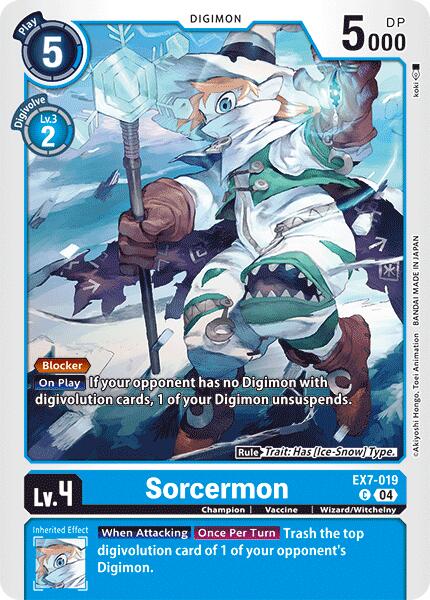 Sorcermon [EX7-019] [Digimon LIBERATOR] | Card Merchant Takapuna