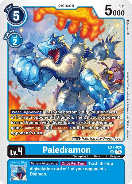 Paledramon [EX7-020] [Digimon LIBERATOR] | Card Merchant Takapuna