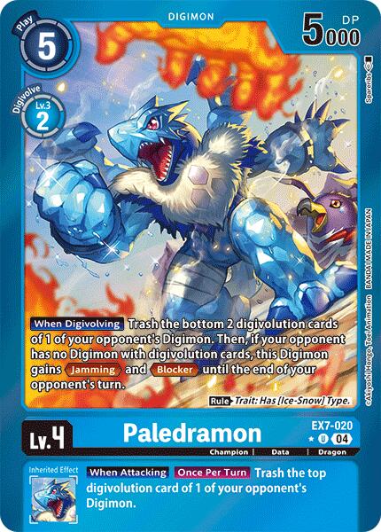 Paledramon [EX7-020] (Foil) [Digimon LIBERATOR] | Card Merchant Takapuna