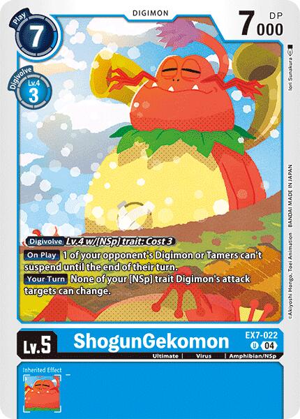 ShogunGekomon [EX7-022] [Digimon LIBERATOR] | Card Merchant Takapuna