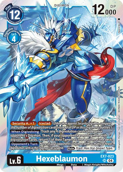 Hexeblaumon [EX7-023] [Digimon LIBERATOR] | Card Merchant Takapuna