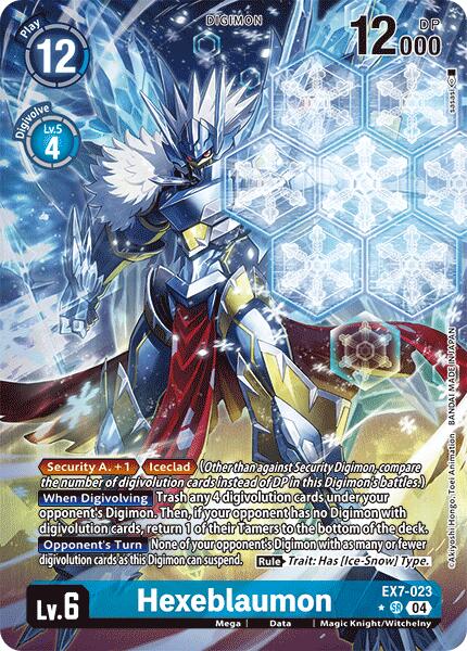 Hexeblaumon [EX7-023] (Alternate Art) [Digimon LIBERATOR] | Card Merchant Takapuna