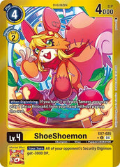 ShoeShoemon [EX7-025] (Foil) [Digimon LIBERATOR] | Card Merchant Takapuna