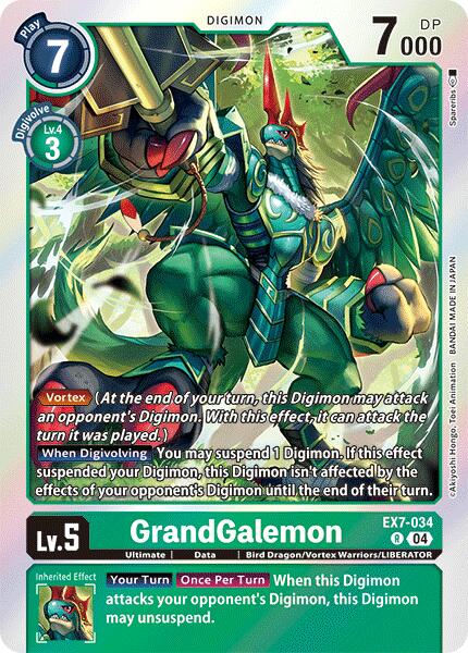 GrandGalemon [EX7-034] [Digimon LIBERATOR] | Card Merchant Takapuna