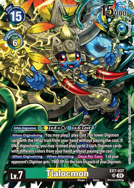 Tlalocmon [EX7-037] [Digimon LIBERATOR] | Card Merchant Takapuna