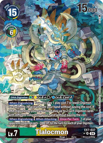 Tlalocmon [EX7-037] (Alternate Art) [Digimon LIBERATOR] | Card Merchant Takapuna