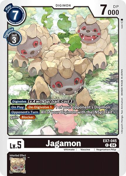 Jagamon [EX7-045] [Digimon LIBERATOR] | Card Merchant Takapuna