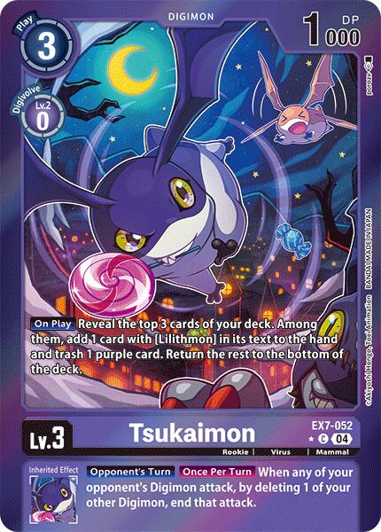 Tsukaimon [EX7-052] (Foil) [Digimon LIBERATOR] | Card Merchant Takapuna