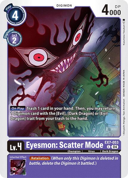 Eyesmon: Scatter Mode [EX7-053] [Digimon LIBERATOR] | Card Merchant Takapuna