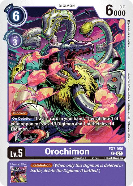 Orochimon [EX7-056] [Digimon LIBERATOR] | Card Merchant Takapuna