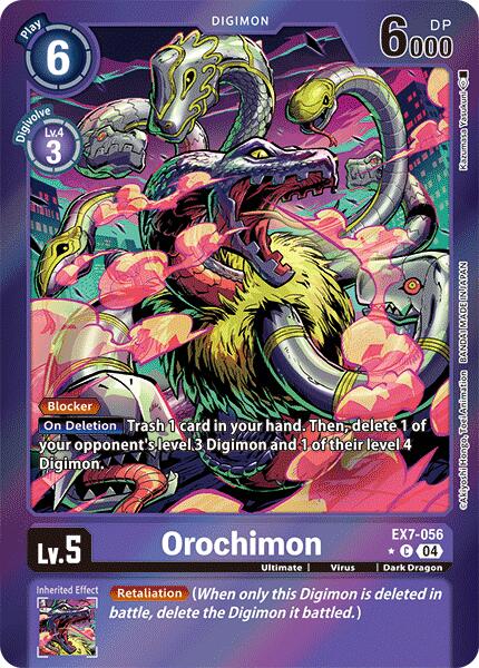 Orochimon [EX7-056] (Foil) [Digimon LIBERATOR] | Card Merchant Takapuna