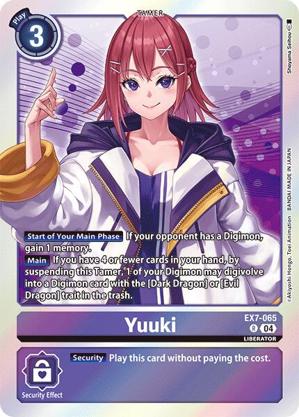 Yuuki [EX7-065] [Digimon LIBERATOR] | Card Merchant Takapuna