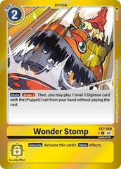 Wonder Stomp [EX7-068] (Foil) [Digimon LIBERATOR] | Card Merchant Takapuna