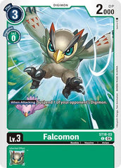 Falcomon [ST18-03] [Starter Deck: Guardian Vortex] | Card Merchant Takapuna