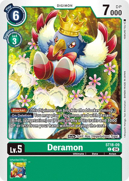 Deramon [ST18-09] [Starter Deck: Guardian Vortex] | Card Merchant Takapuna