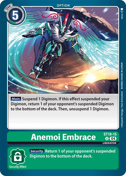 Anemoi Embrace [ST18-15] [Starter Deck: Guardian Vortex] | Card Merchant Takapuna