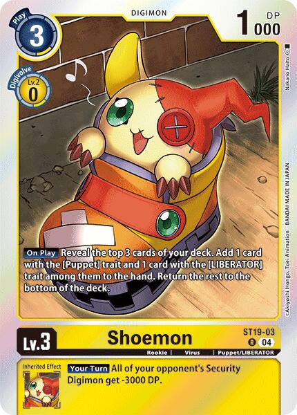 Shoemon [ST19-03] [Starter Deck: Fable Waltz] | Card Merchant Takapuna