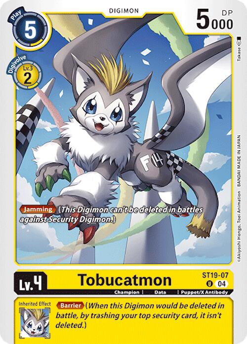 Tobucatmon [ST19-07] [Starter Deck: Fable Waltz] | Card Merchant Takapuna