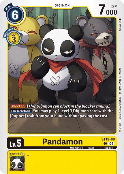 Pandamon [ST19-09] [Starter Deck: Fable Waltz] | Card Merchant Takapuna