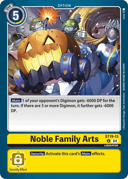 Noble Family Arts [ST19-15] [Starter Deck: Fable Waltz] | Card Merchant Takapuna