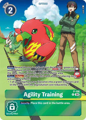 Agility Training [P-106] (Starter Deck 18 Exclusive) [Starter Deck: Guardian Vortex Promos] | Card Merchant Takapuna