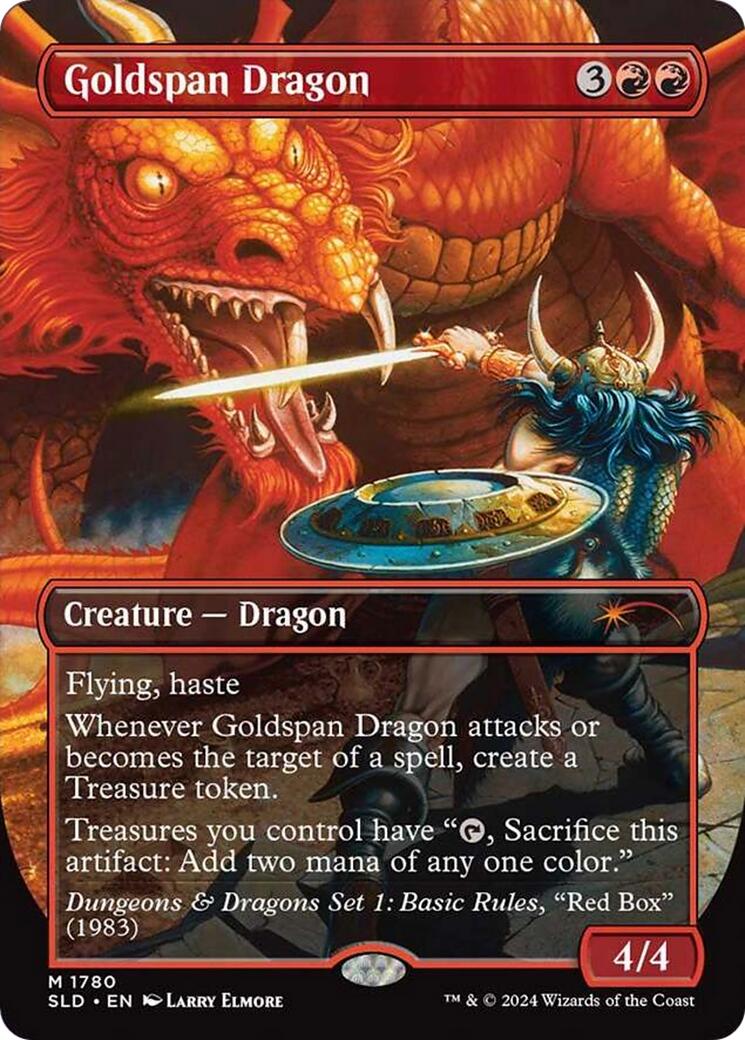 Goldspan Dragon [Secret Lair Drop Series] | Card Merchant Takapuna