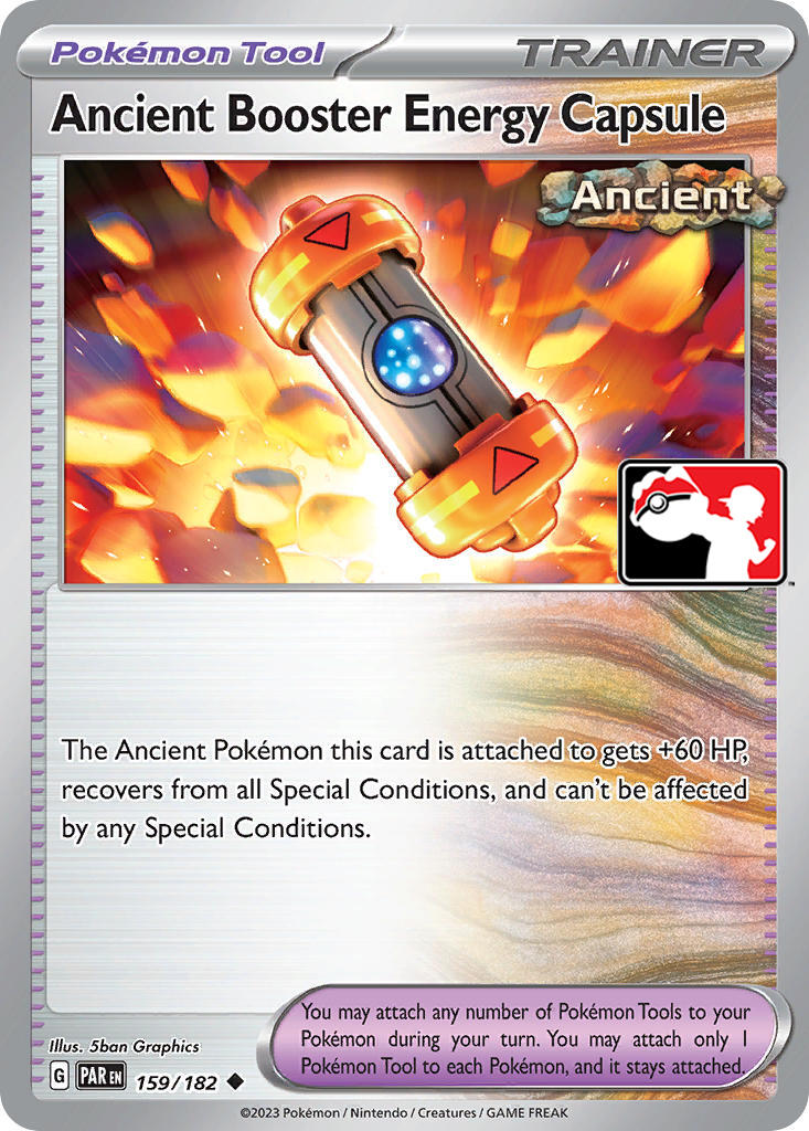 Ancient Booster Energy Capsule (159/182) [Prize Pack Series Five] | Card Merchant Takapuna