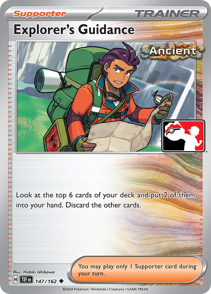 Explorer's Guidance (147/162) [Prize Pack Series Five] | Card Merchant Takapuna