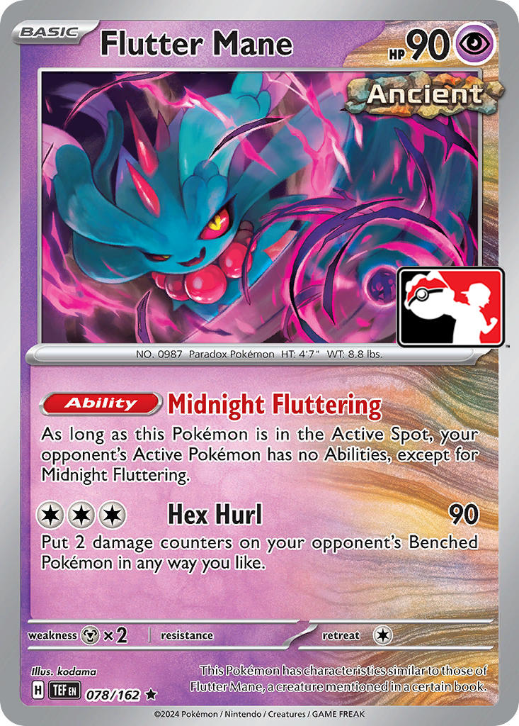 Flutter Mane (078/162) [Prize Pack Series Five] | Card Merchant Takapuna