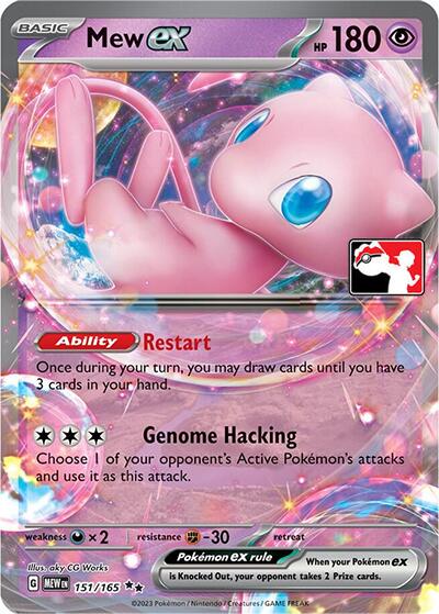 Mew ex (151/165) [Prize Pack Series Five] | Card Merchant Takapuna