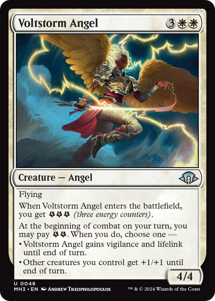 Voltstorm Angel [Modern Horizons 3] | Card Merchant Takapuna