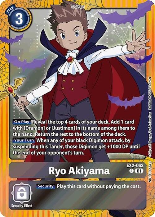 Ryo Akiyama [EX2-062] (Halloween Event 2024) [Digital Hazard] | Card Merchant Takapuna