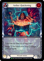 Aether Quickening (Yellow) [FAB113] (Promo)  Rainbow Foil | Card Merchant Takapuna