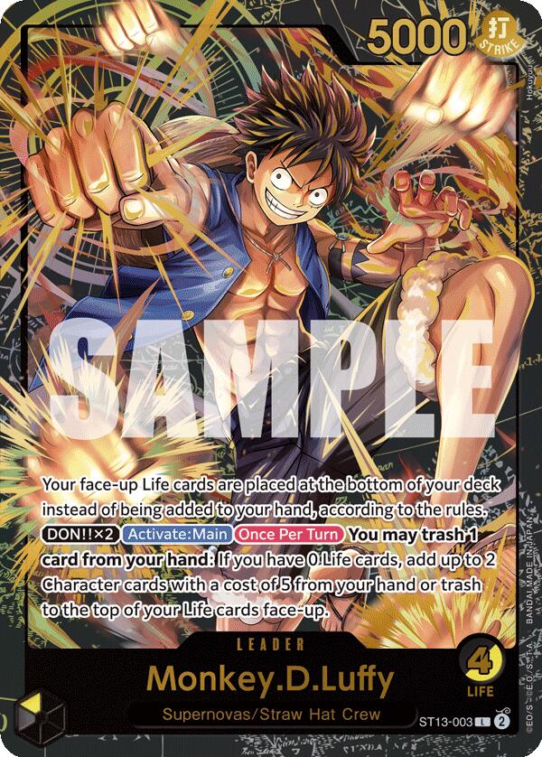 Monkey.D.Luffy (Premium Card Collection -Leader Collection-) [One Piece Promotion Cards] | Card Merchant Takapuna