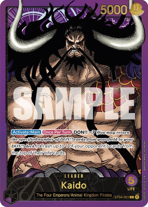 Kaido (Premium Card Collection -Leader Collection-) [One Piece Promotion Cards] | Card Merchant Takapuna