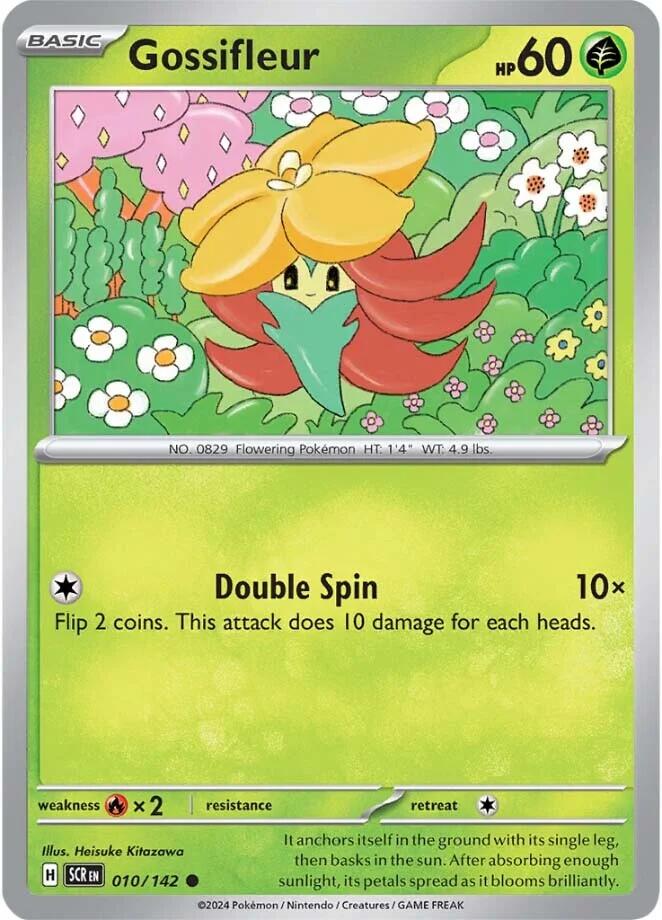 Gossifleur (010/142) [Scarlet & Violet: Stellar Crown] | Card Merchant Takapuna